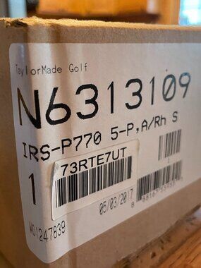 TaylorMade P770 Forged Iron Set